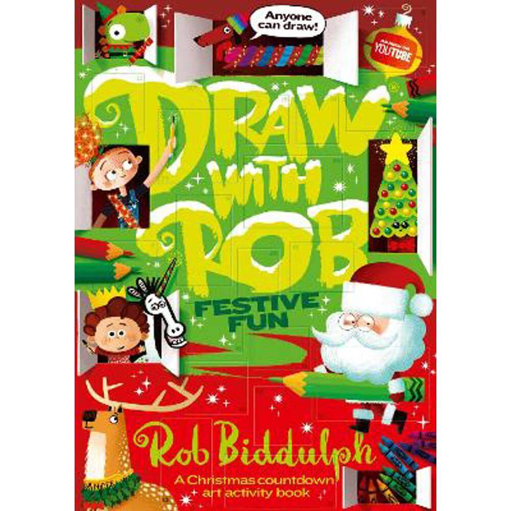 Draw With Rob: Festive Fun (Paperback) - Rob Biddulph